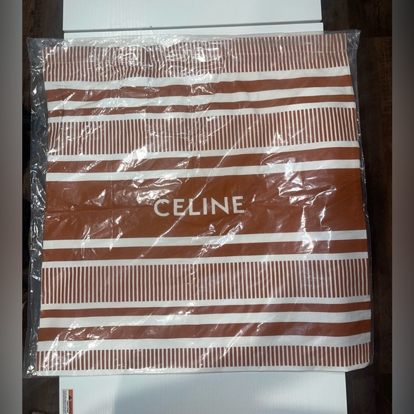 New Authentic large size Celine novelty tote bag - Picture 2 of 7